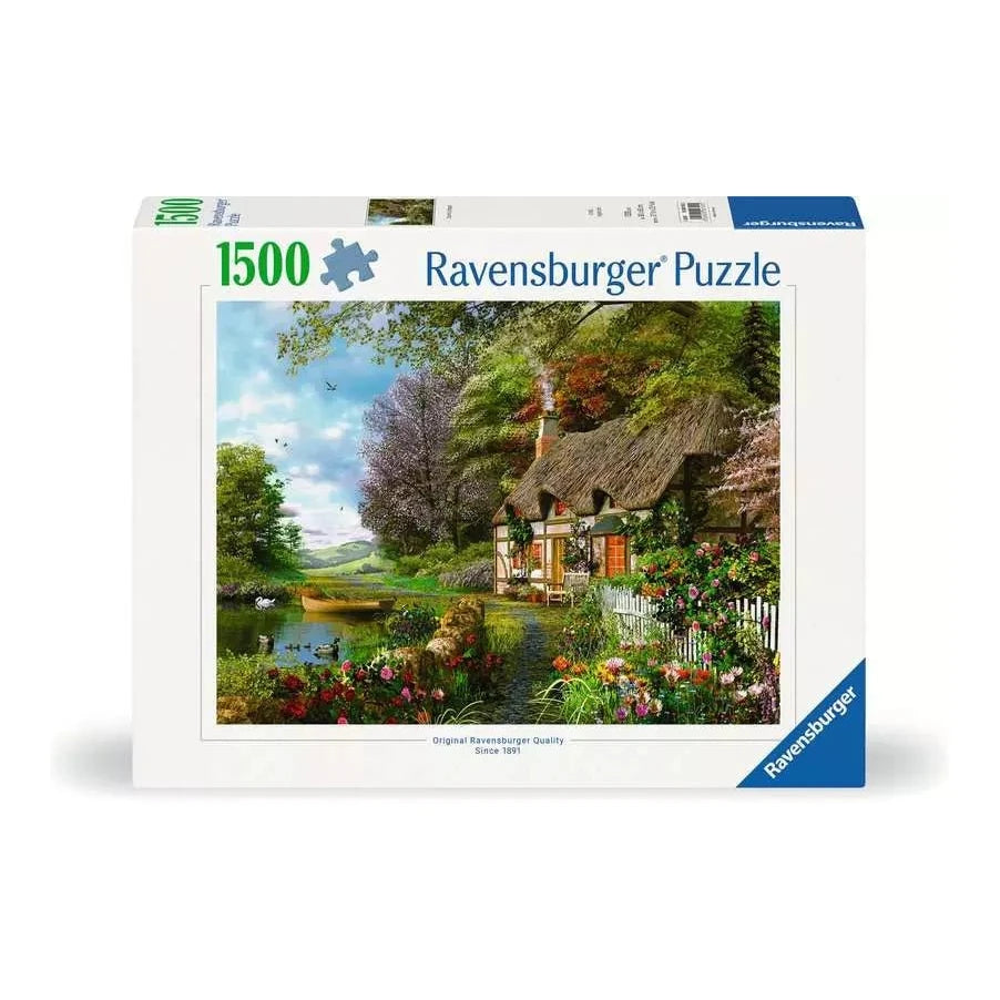 Vidéki kisház Ravensburger 1500 darabos kirakó puzzle (RA - 12000700) - puzzlegarden