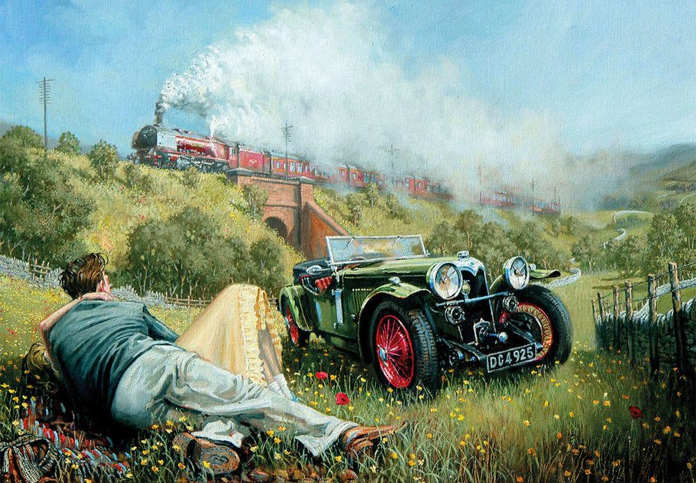 Vidéki szerelem Gibsons 500 darabos kirakó puzzle (G - G3155) - puzzlegarden