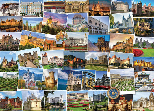Világjáró - Kastélyok és Paloták Eurographics 1000 darabos kirakó puzzle (EUR - 6000 - 0762) - puzzlegarden