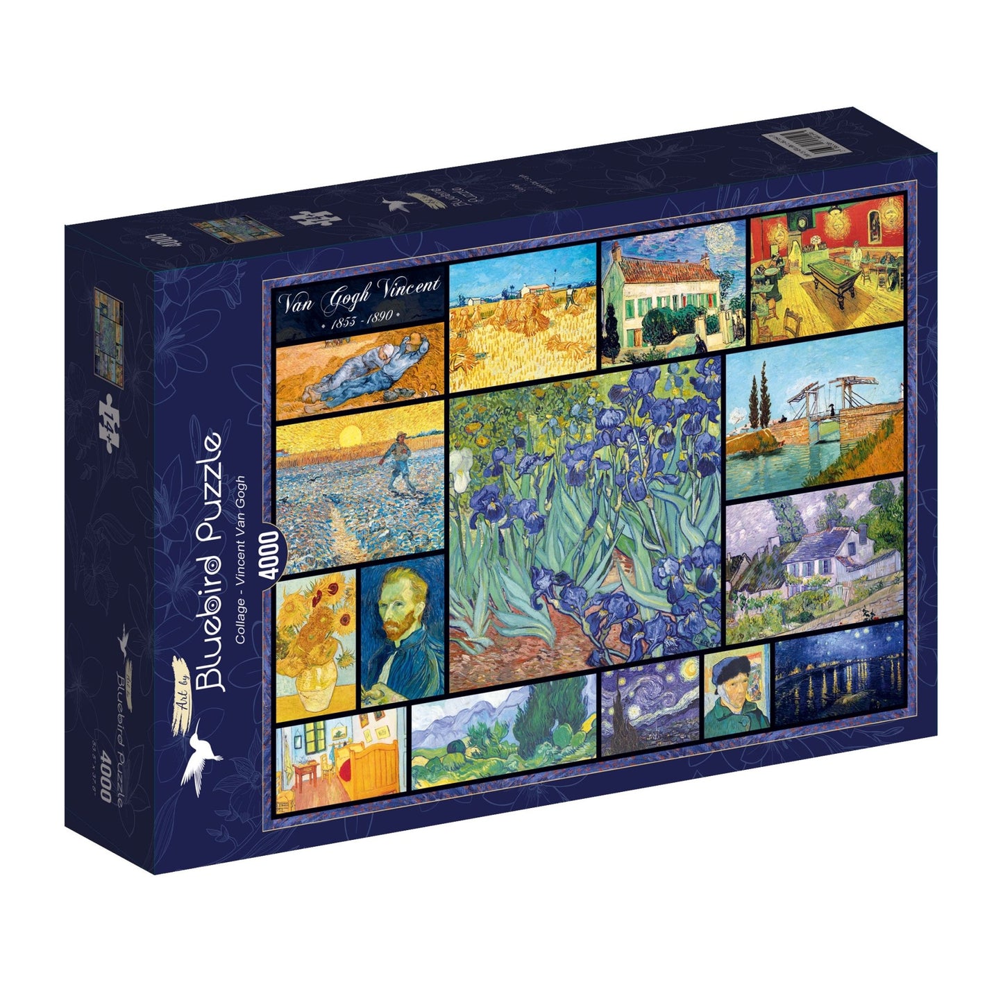 Vincent Van Gogh Kollázs Bluebird 4000 darabos kirakó puzzle (BB - 60154) - puzzlegarden