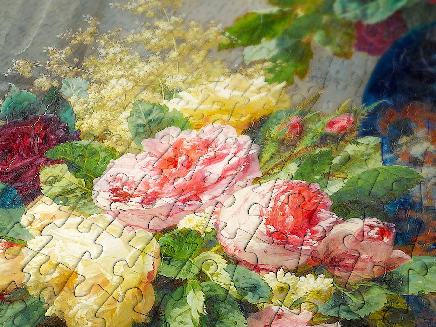 Virágok és Serlegek Enjoy 1000 darabos kirakó puzzle (EN - 1527) - puzzlegarden