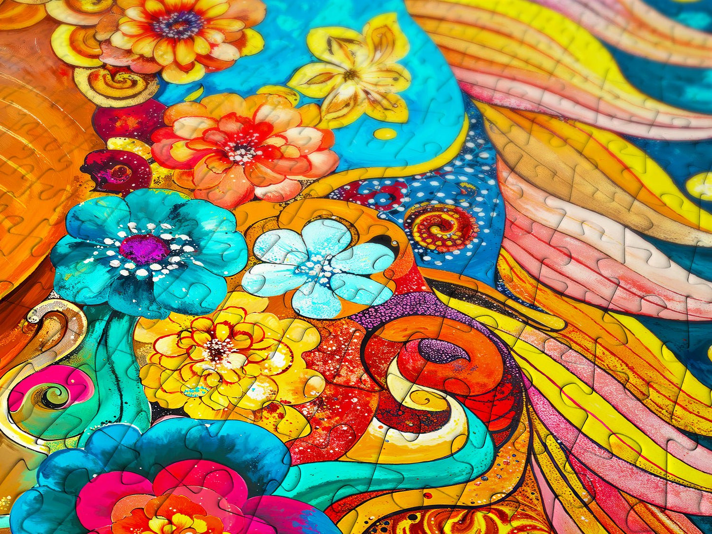 Virágzó sörény Enjoy 1000 darabos kirakó puzzle (EN - 2256 5949194022564) - puzzlegarden