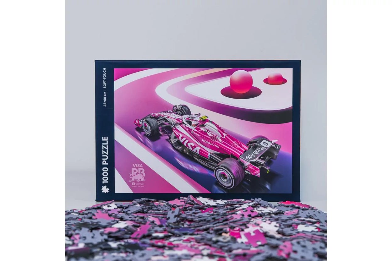 Visa Cash App Racing Bulls – Miami festés Trefl 1000 darabos kirakó puzzle (TR-F1-1005284) - puzzlegarden