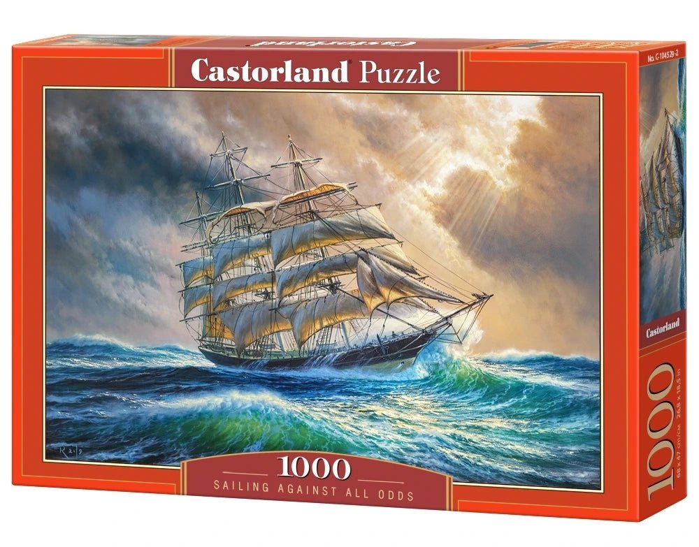 Vitorlás a tengeren Castorland 1000 darabos kirakó puzzle (C - 104529) - puzzlegarden