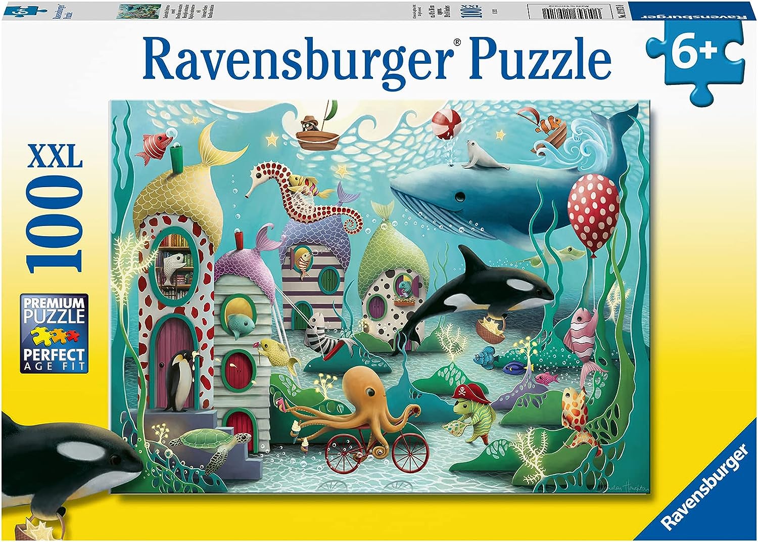 Víz alatti Csodavilág Ravensburger 100 darabos kirakó puzzle (RA - 12972) - puzzlegarden