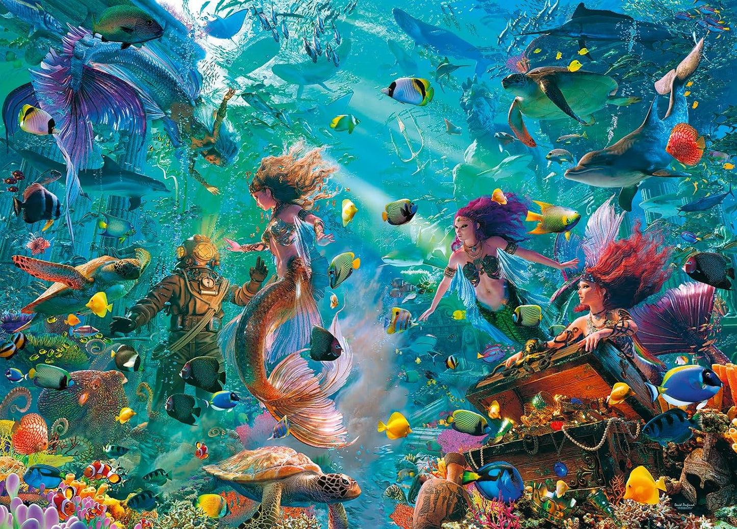 Víz alatti Királyság Ravensburger 9000 darabos kirakó puzzle (RA - 17419) - puzzlegarden