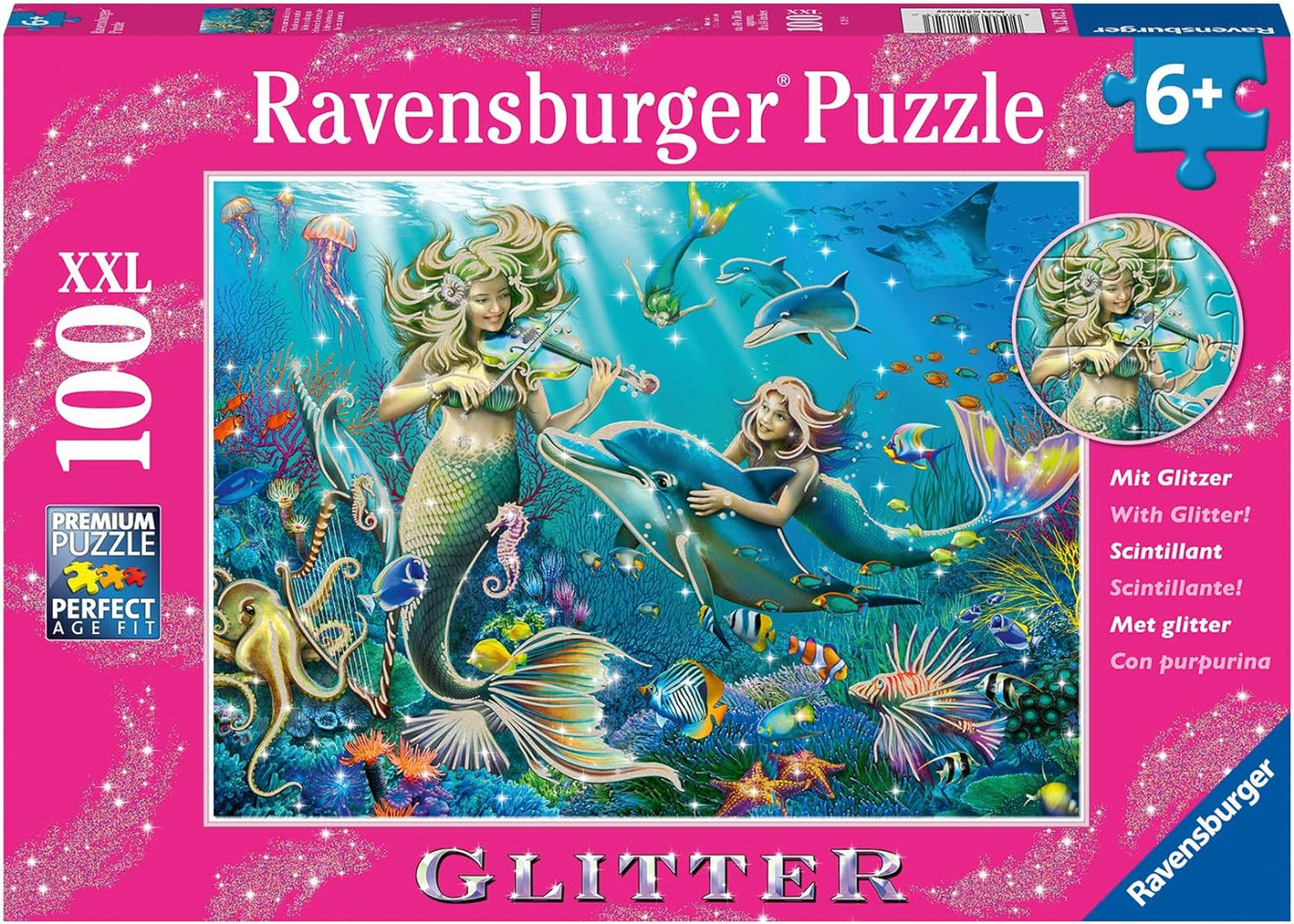 Víz alatti Szépségek Ravensburger 100 darabos kirakó puzzle (RA - 12872) - puzzlegarden