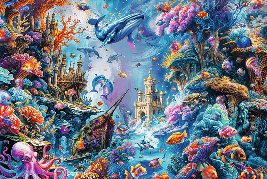 Víz alatti világ Trefl 1500 darabos kirakó puzzle (TR - 26217) - puzzlegarden