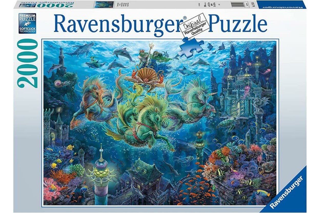 Vízalatti varázslat Ravensburger 2000 darabos kirakó puzzle (RA - 17115) - puzzlegarden
