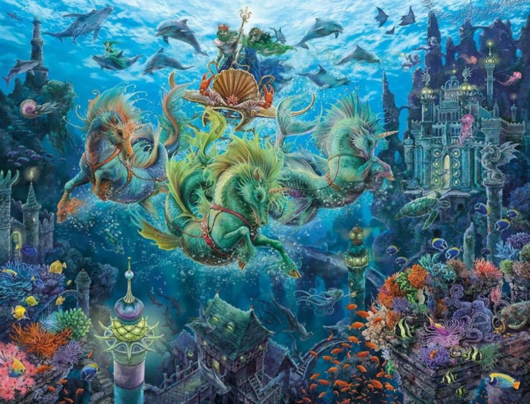 Vízalatti varázslat Ravensburger 2000 darabos kirakó puzzle (RA - 17115) - puzzlegarden