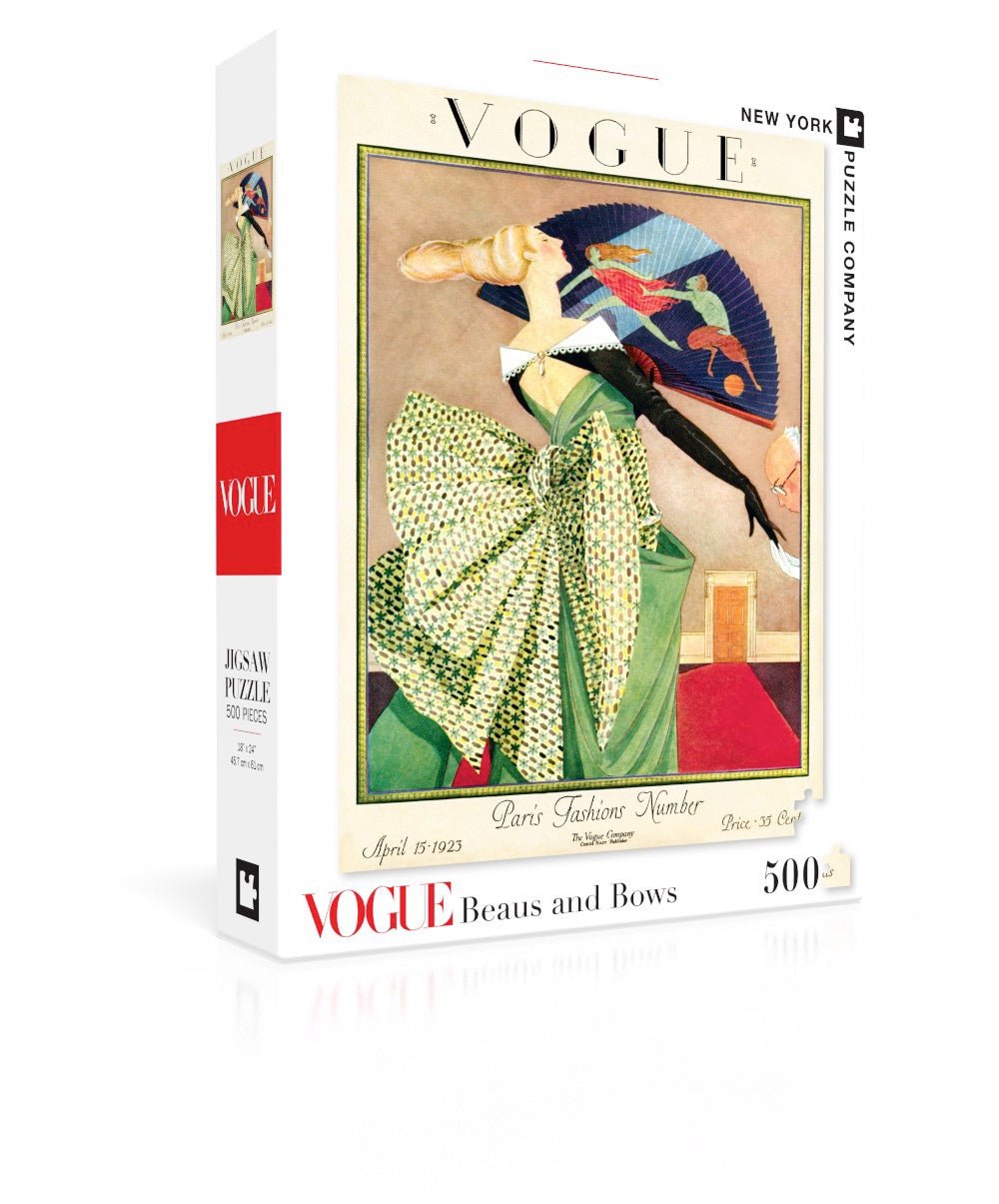 Vogue - Udvarlók és masnik New York Puzzle Company 500 darabos kirakó puzzle (NYPC - NPZVG2303) - puzzlegarden