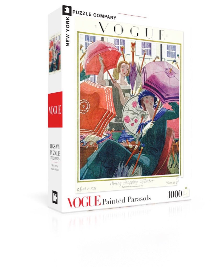 Vogue - Színes Napernyők New York Puzzle Company 1000 darabos kirakó puzzle (NYPC - NPZVG2404) - puzzlegarden