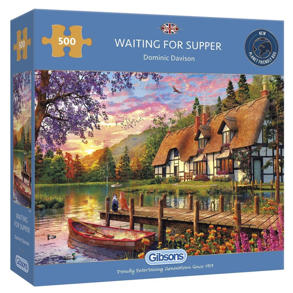 Vacsorára várva Gibsons 500 darabos kirakó puzzle (G - G3128) - puzzlegarden