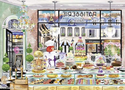 Wanderlust Collection - Jó napot, Párizs! Ravensburger 1000 darabos kirakó puzzle (RA - 13984) - puzzlegarden