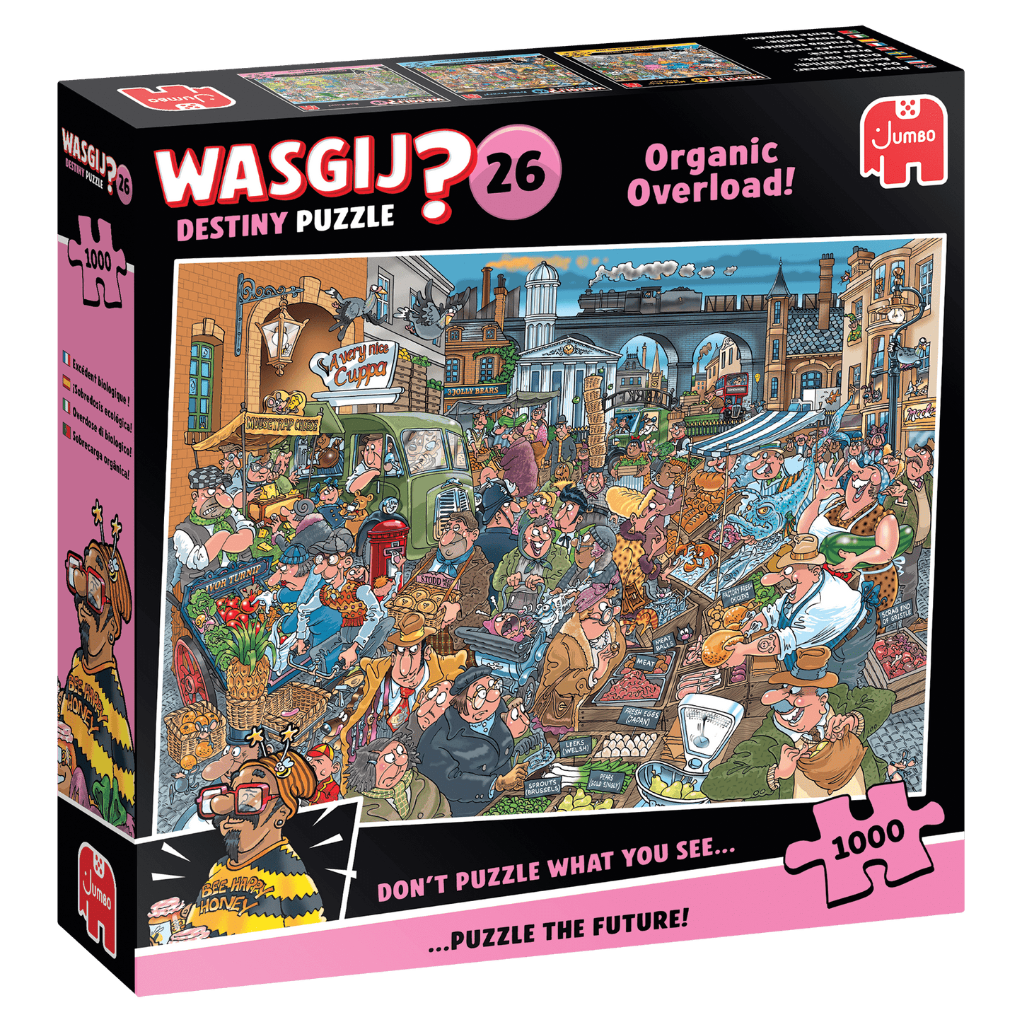 Wasgij Destiny 26 – Biozűrzavar Jumbo 1000 darabos kirakó puzzle (JU - 1110100595) - puzzlegarden