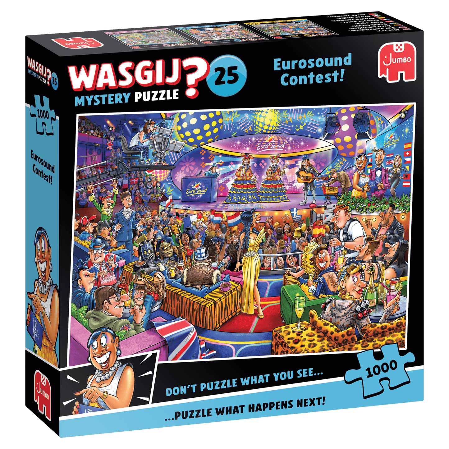 Wasgij? - Mystery Puzzle Nr. 25 - Eurosound verseny! Jumbo 1000 darabos kirakó puzzle (JU - 1110100591) - puzzlegarden