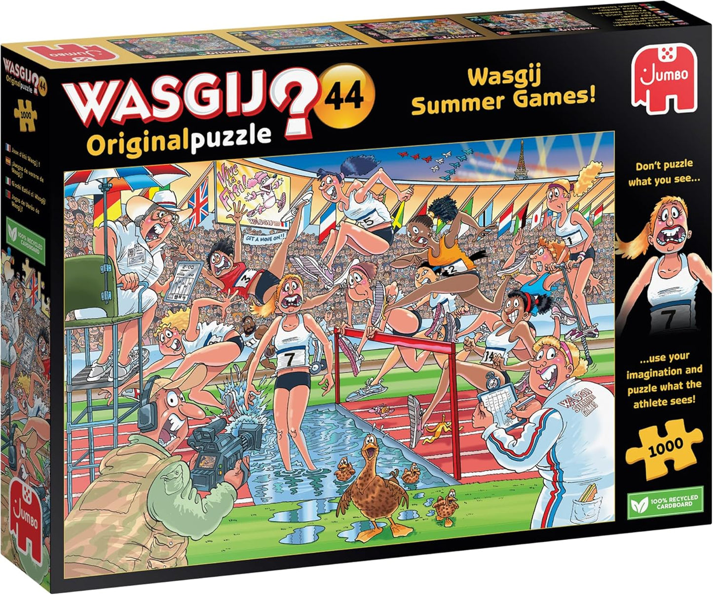 Wasgij? - Original Puzzle Nr. 44 - Wasgij nyári játékok! Jumbo 1000 darabos kirakó puzzle (JU - 1110100333) - puzzlegarden