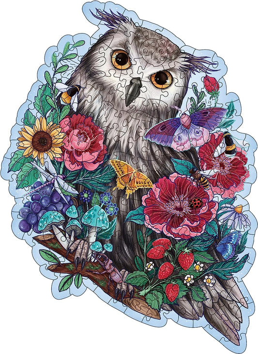 WOODEN - Titokzatos bagoly - FA kirakó! Ravensburger 150 darabos kirakó puzzle (RA - 17511) - puzzlegarden