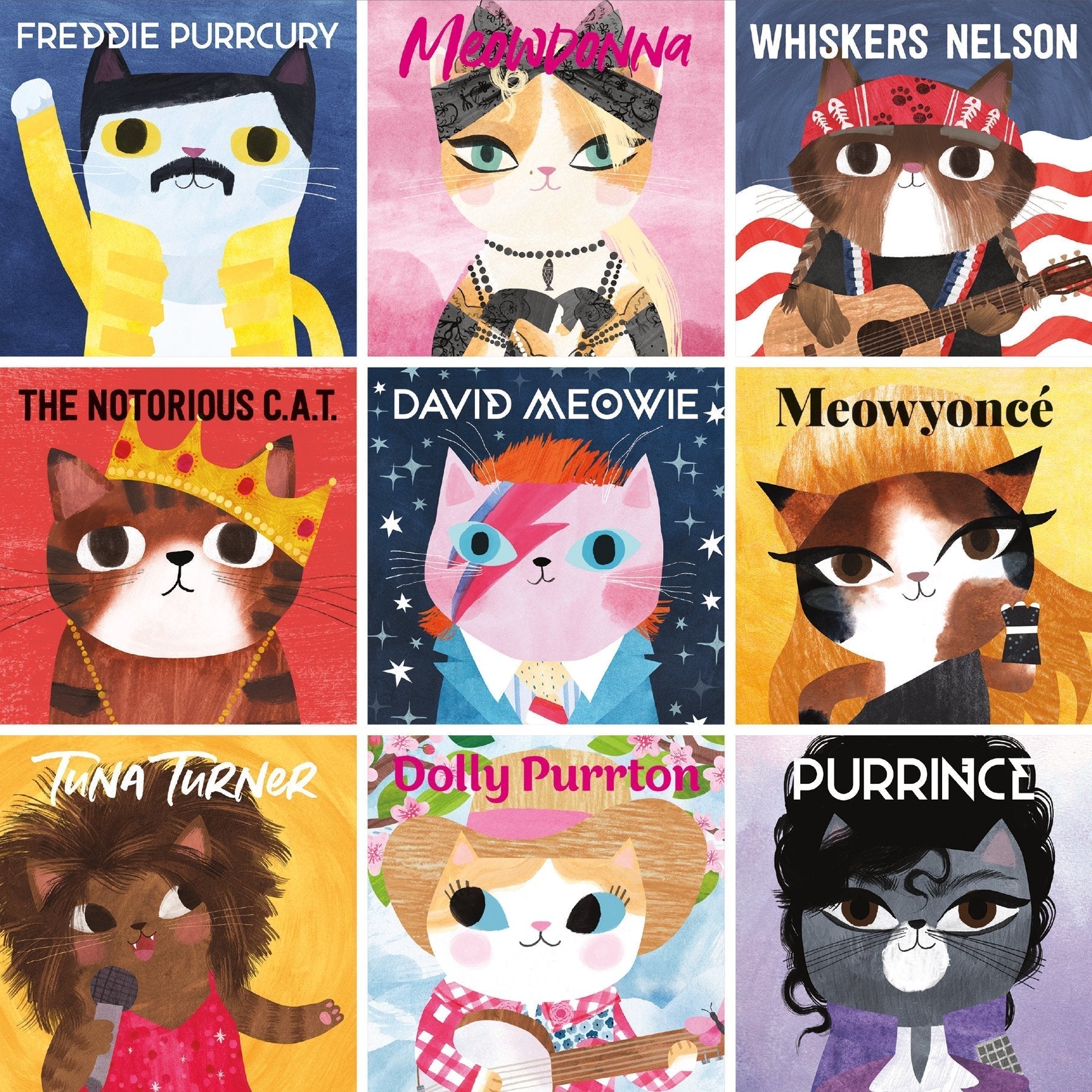 Zenés Macskák Mudpuppy 500 darabos kirakó puzzle (GA - M012121J) - puzzlegarden