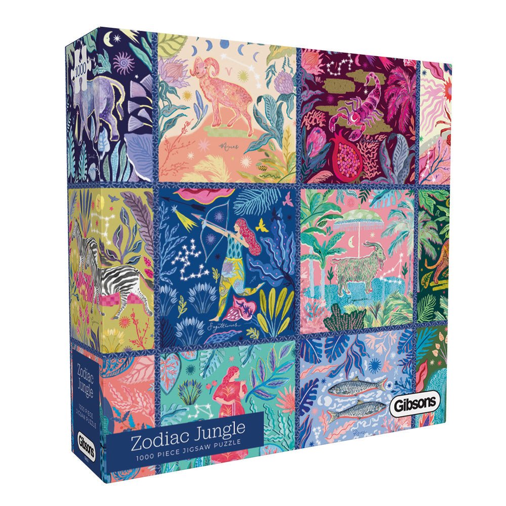 Horoszkóp dzsungel Gibsons 1000 darabos kirakó puzzle (G - G6622) - puzzlegarden