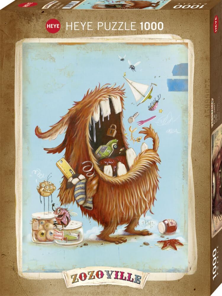 Zozoville - Mindenfaló HEYE 1000 darabos kirakó puzzle (HE - 29967) - puzzlegarden