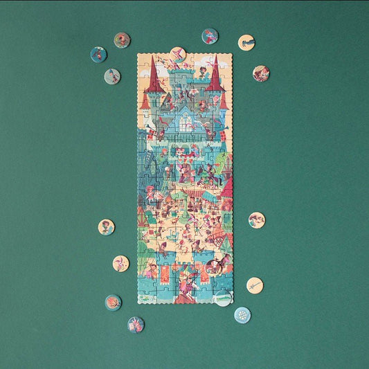 Zsebkirakó – Várkastély Londji 100 darabos kirakó puzzle (LN-PZ614U) - puzzlegarden