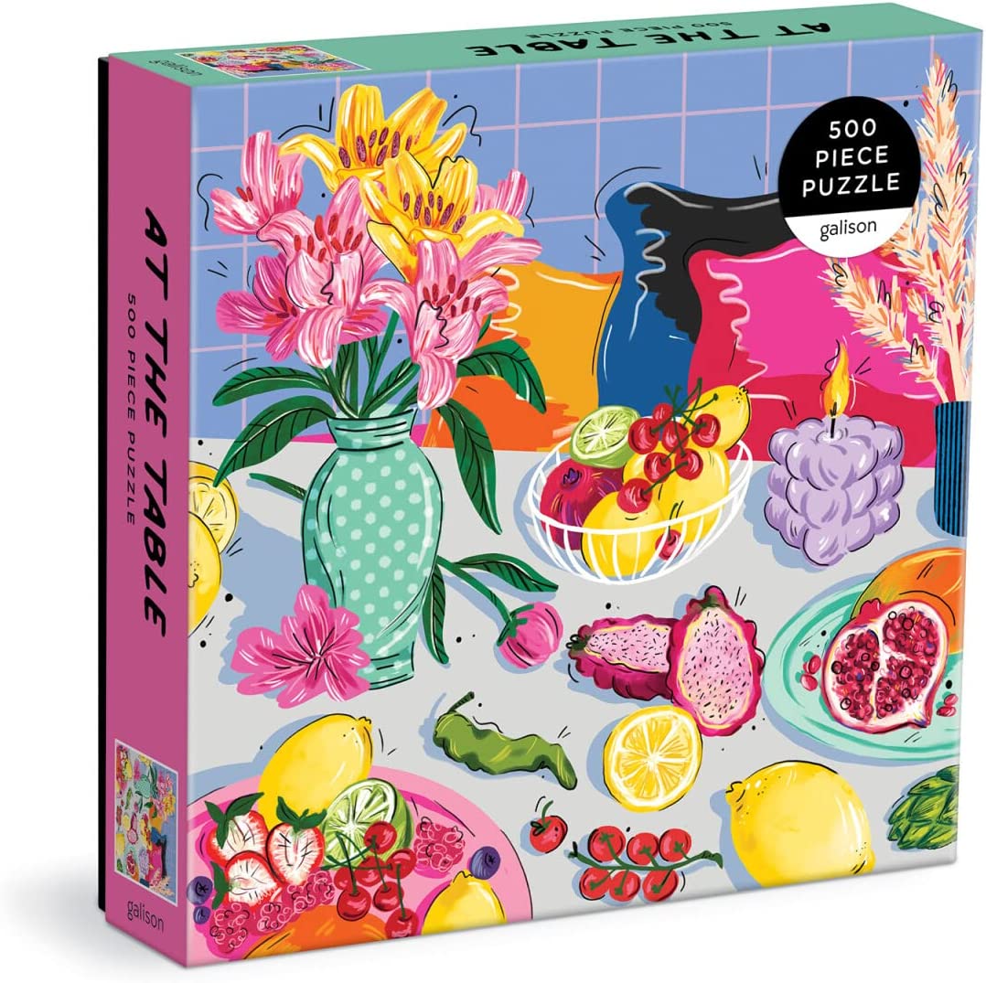 Az Asztalnál Galison 500 darabos kirakó puzzle (GA - M051421B - AT) - puzzlegarden