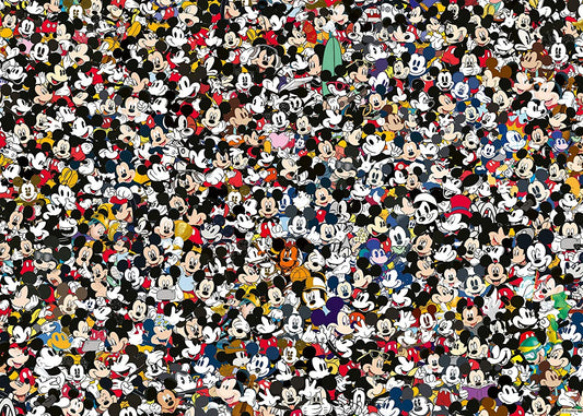 Challenge - Mickey egér Ravensburger 1000 darabos kirakó puzzle (RA - 16744) - puzzlegarden