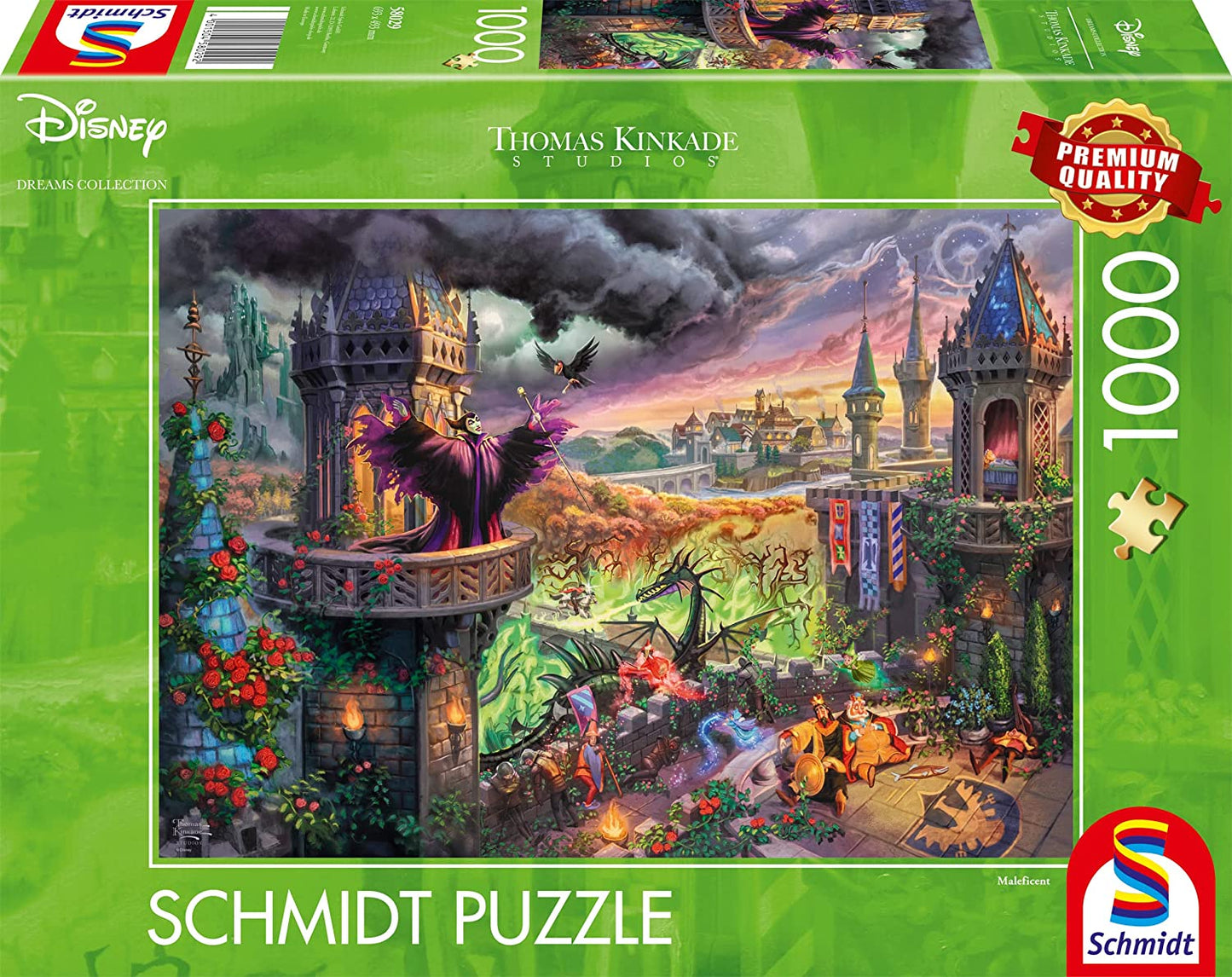 Demóna Schmidt Spiele 1000 darabos kirakó puzzle (SCH - 58029) - puzzlegarden