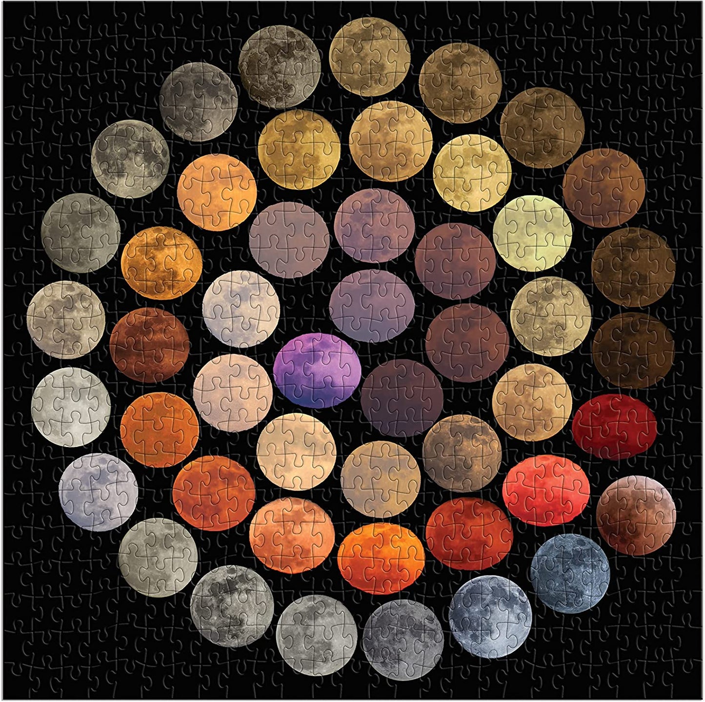 A Hold Színei Galison 500 darabos kirakó puzzle (GA - M101521A - CM) - puzzlegarden