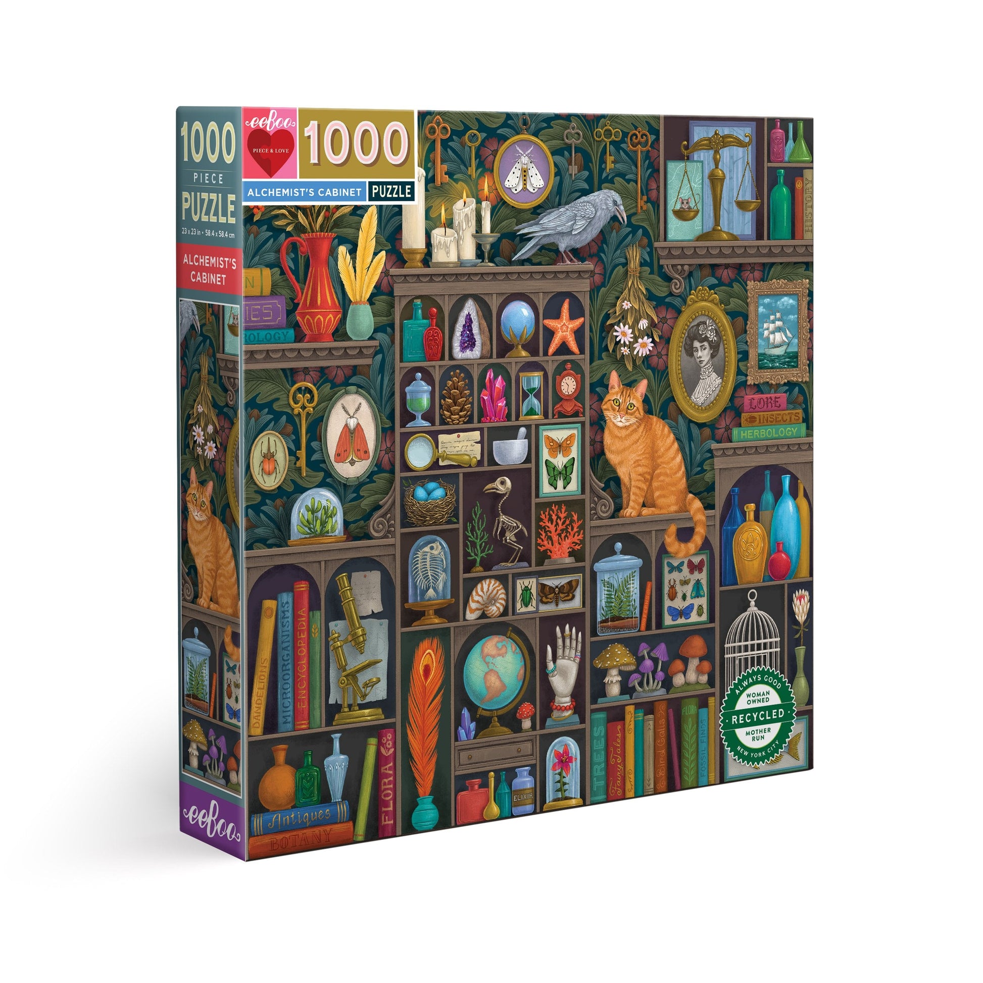 Az Alkimista Szekrénye Eeboo 1000 darabos kirakó puzzle (EB - PZTALC) - puzzlegarden