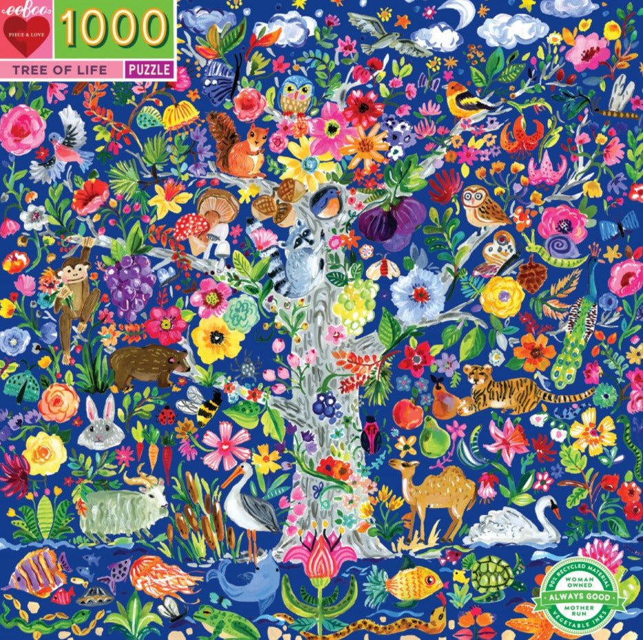 Az Élet Fája Eeboo 1000 darabos kirakó puzzle (EB - PZTTOL) - puzzlegarden
