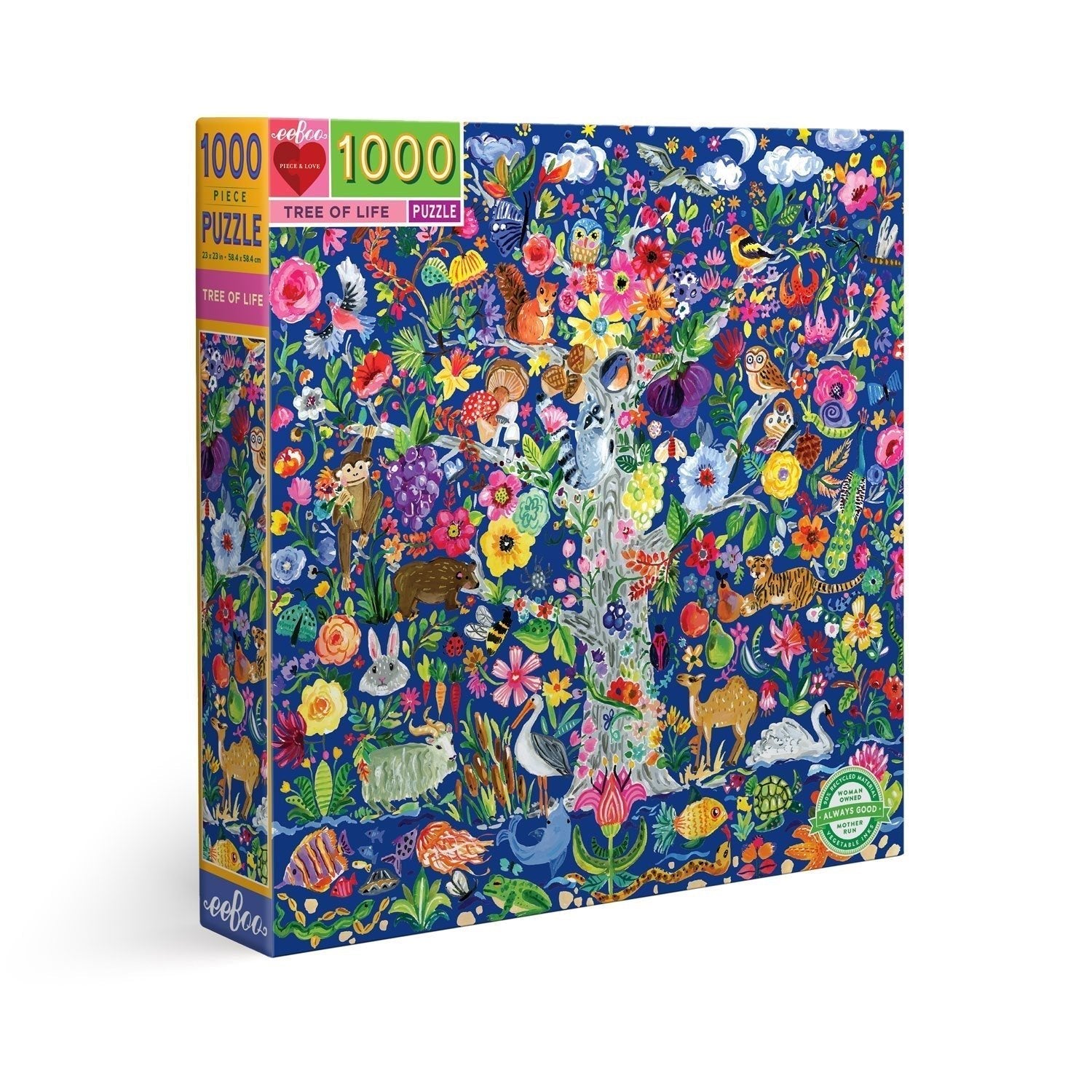 Az Élet Fája Eeboo 1000 darabos kirakó puzzle (EB - PZTTOL) - puzzlegarden