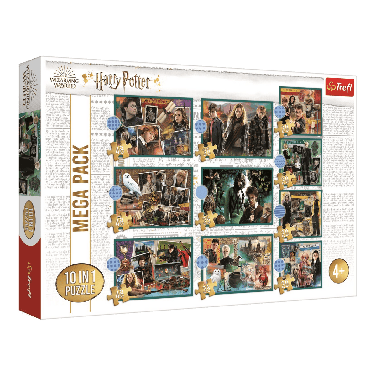 10 in 1 - Harry Potter Trefl 48 darabos kirakó puzzle (TR-90392) - puzzlegarden