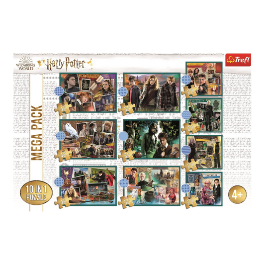 10 in 1 - Harry Potter Trefl 48 darabos kirakó puzzle (TR-90392) - puzzlegarden
