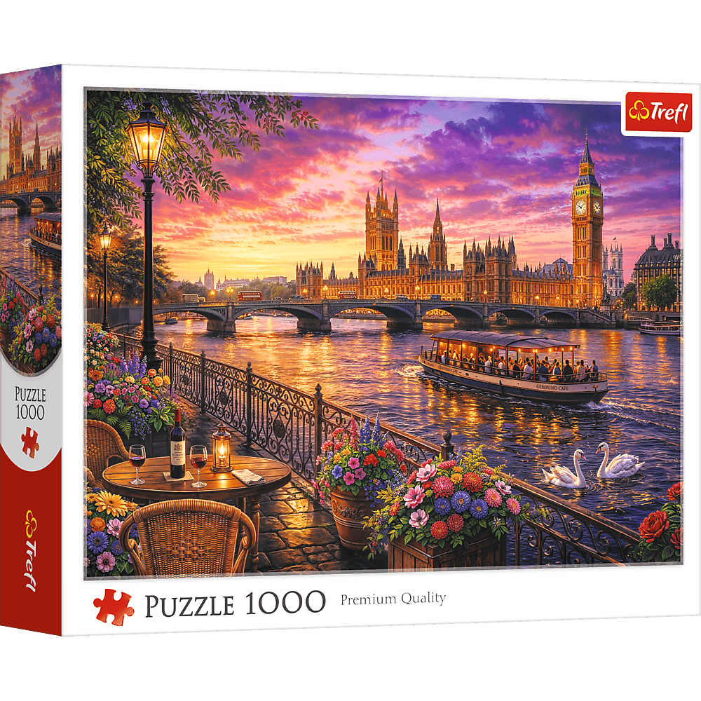 Este a Temzénél, London – a kirakó doboza