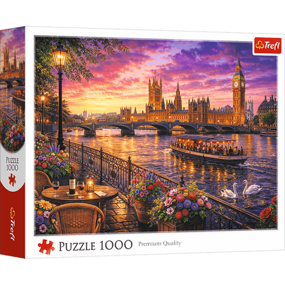 Este a Temzénél, London – a kirakó doboza