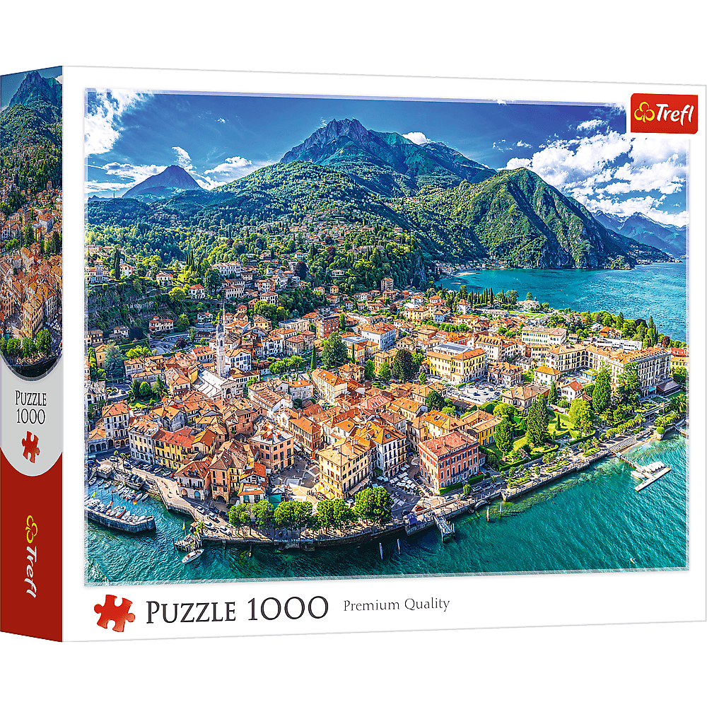Menaggio a Comói-tónál, Olaszország – a kirakó doboza