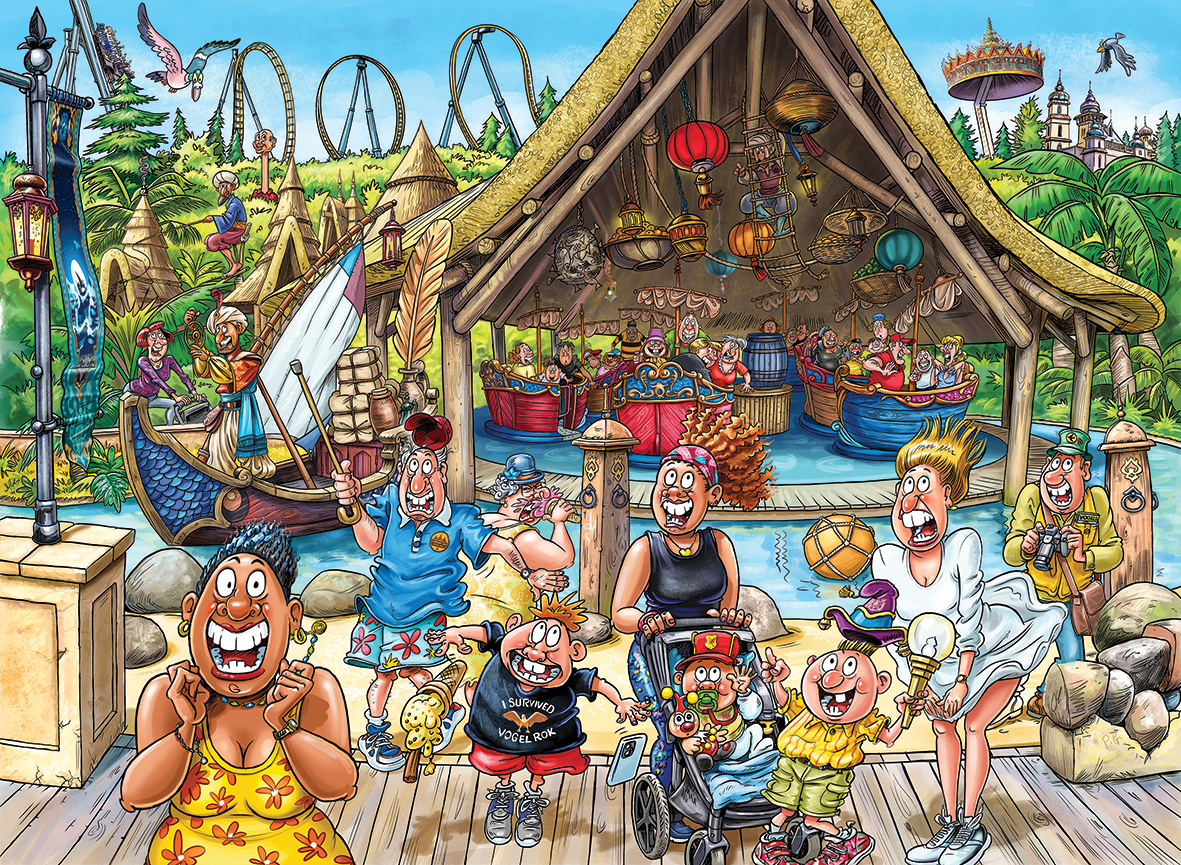 Wasgij Original Efteling – Szinbád világa!