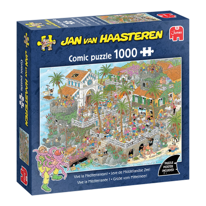 Jan van Haasteren – Éljen a mediterrán nyár! – doboz