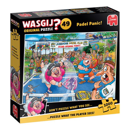 Wasgij Original 49 – Padelpánik! – doboz