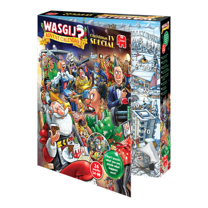 Wasgij Adventi naptár – Karácsonyi tévékülönkiadás – kinyitott adventi naptár