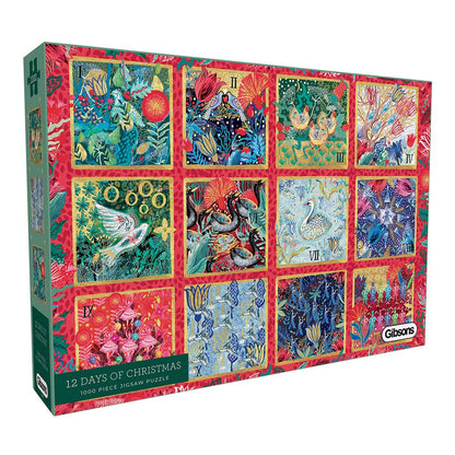 12 Days of Christmas Gibsons 1000 darabos kirakó puzzle (G - G7601 ) - puzzlegarden