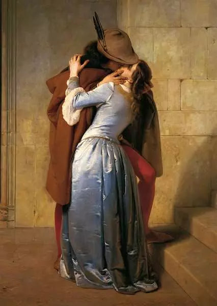 Art Collection - Hayez - A csók
