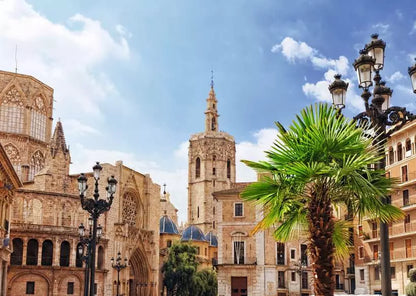 Spanyol tájak - Szent Mária tér, Valencia