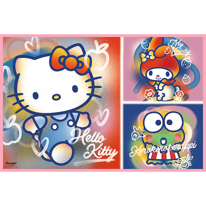 Hello Kitty és barátai – a kirakó képe