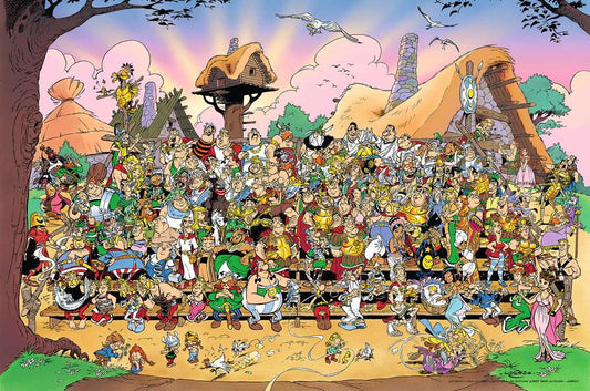 Asterix és Obelix szereplők Ravensburger 3000 darabos kirakó puzzle (RA-14981 4005556149810) - puzzlegarden