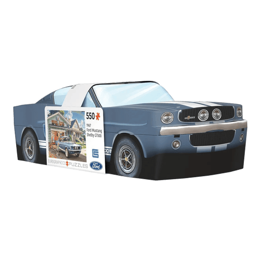 1967-es Ford Mustang Shelby GT500 – fémdobozban Eurographics 550 darabos kirakó puzzle (EUR-8551-6050) - puzzlegarden