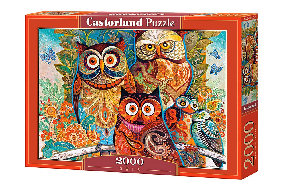 Baglyok Castorland 2000 darabos kirakó puzzle (C-200535 5904438200535) - puzzlegarden