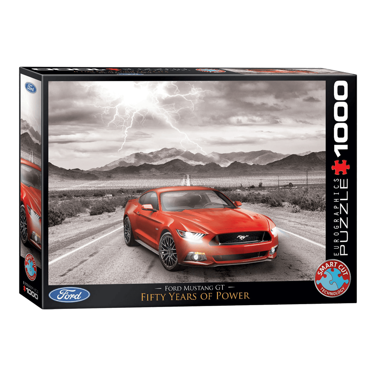 2015-ös Ford Mustang GT Eurographics 1000 darabos kirakó puzzle (EUR-6000-0702) - puzzlegarden